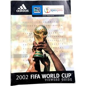 2002 Fifa World Cup Korea Japan Viewers Guide USA Adidas